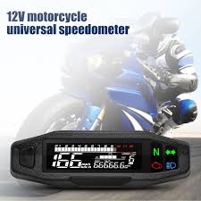 Digital Speedometer M09 – LCD Tab Style – Colourful Display – Fuel Battery Health Gear RPM Speed