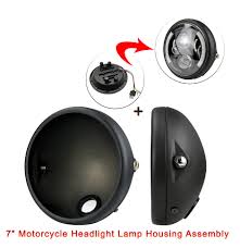 Headlight Housing 7 Inch LED Panel – Beam Bucket – Metal Handi – Rear Shell – Side Mount Casing
