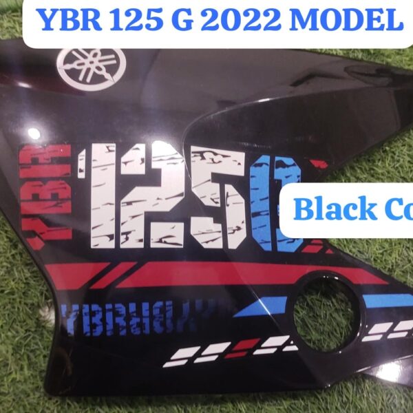 Air Scoop YBR 125 G 2022-23 Model Black Color Left Hand Side Genuine