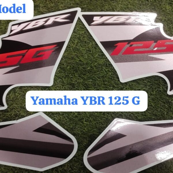 Graphic Yamaha YBR 125 G 2015- 2017 Model Black Color
